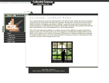 Tablet Screenshot of colloidalsciencelab.com